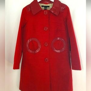 Marc Jacobs Vintage Retro Pea Coat with Pockets